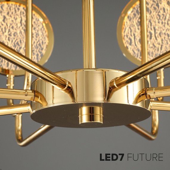 Loft Industry Modern - Volna Chandelier